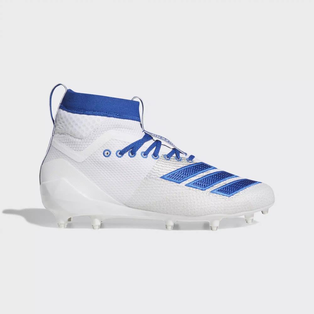 Adidas Adizero 8.0 SK Tacos de Futbol Blancos Para Hombre (MX-65259)